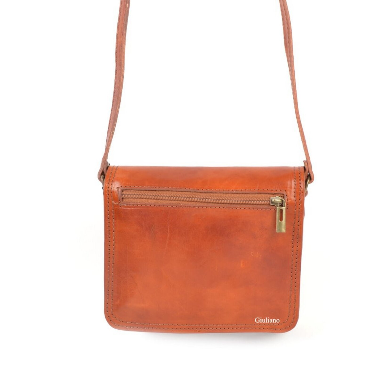Giuliano Mode Lederen schoudertasje, klassiek model