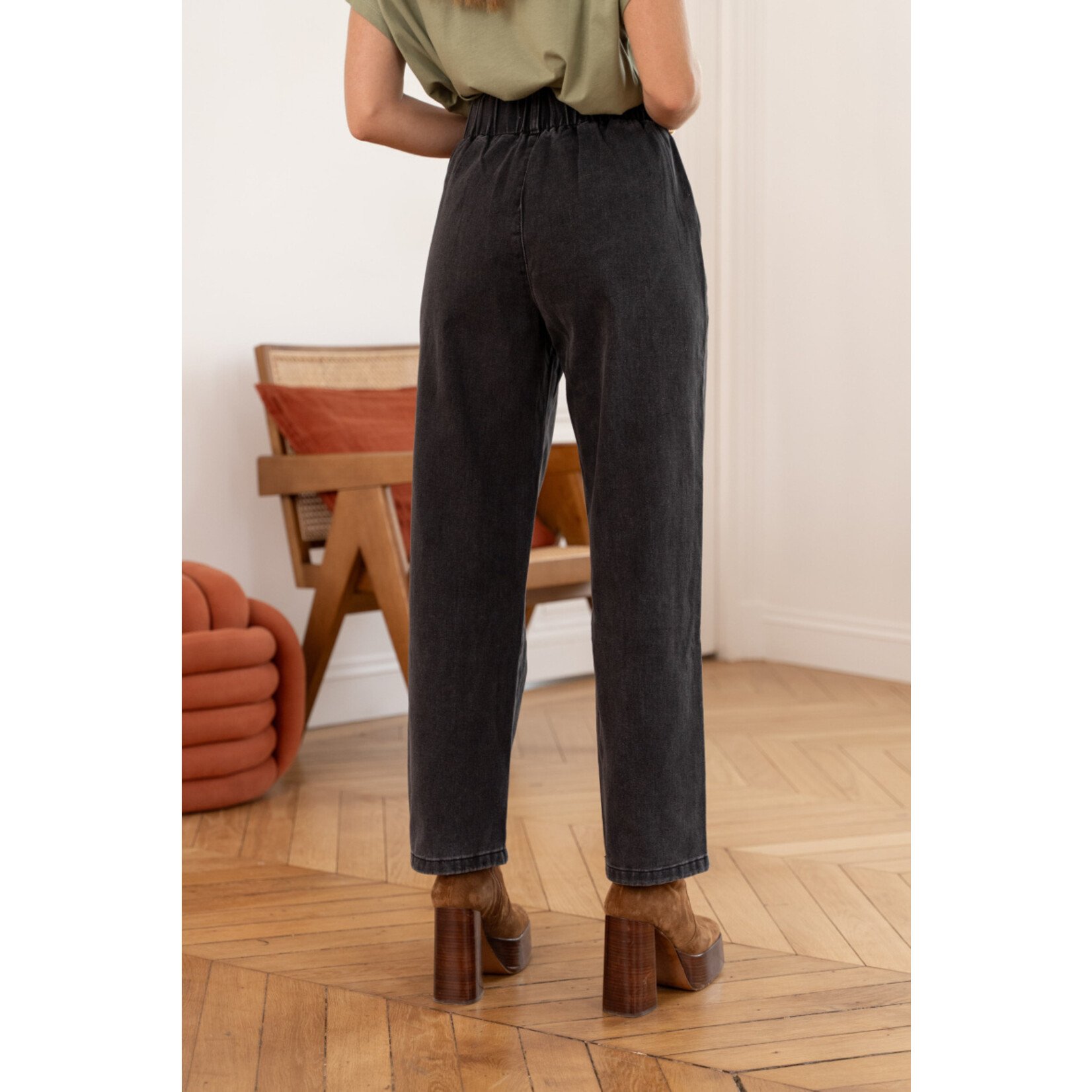 Oraije Super comfy jeans, hoge taille - laatste maatjes - koopje