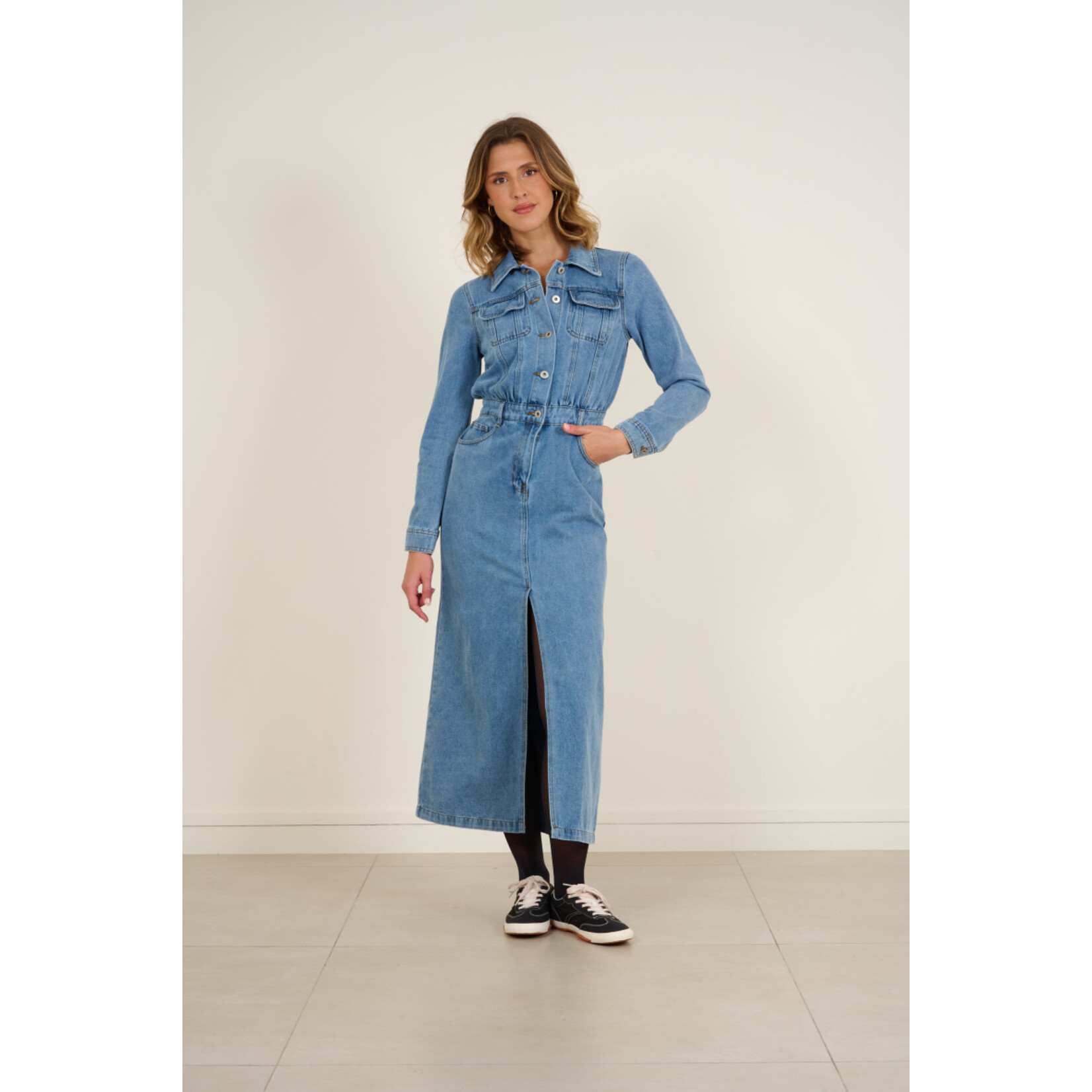 Feelkoo Prachtig jeanskleed!