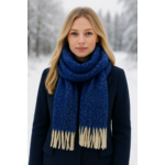 Dodi Blauwe zachte sjaal