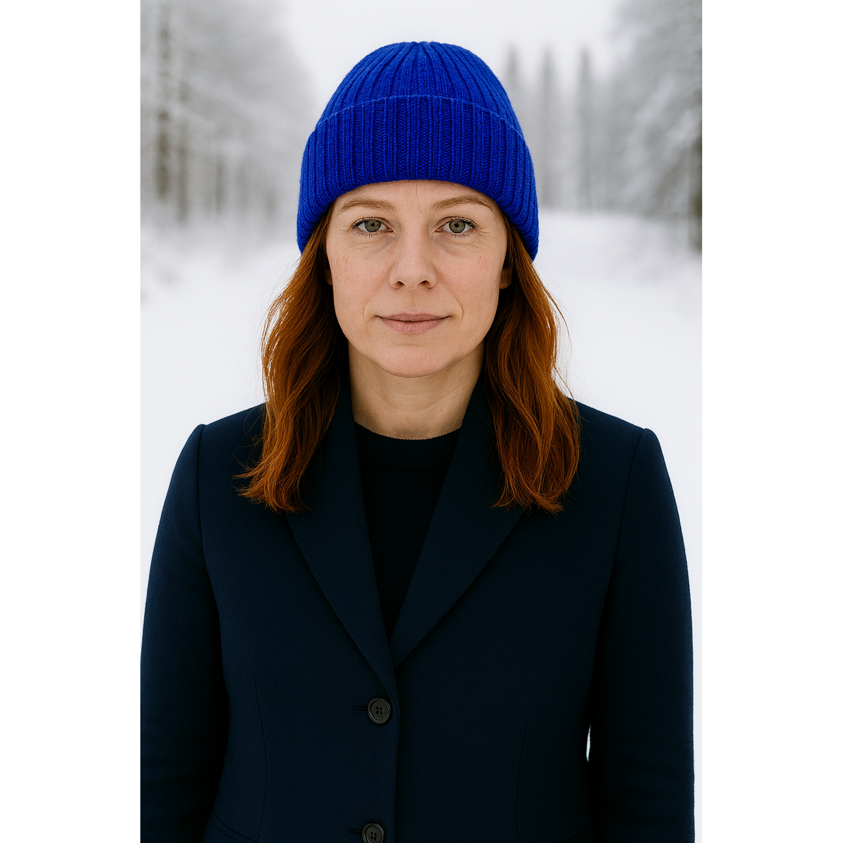 Dodi Een muts om u tegen te zeggen! Fel blauw, val je wel mee op