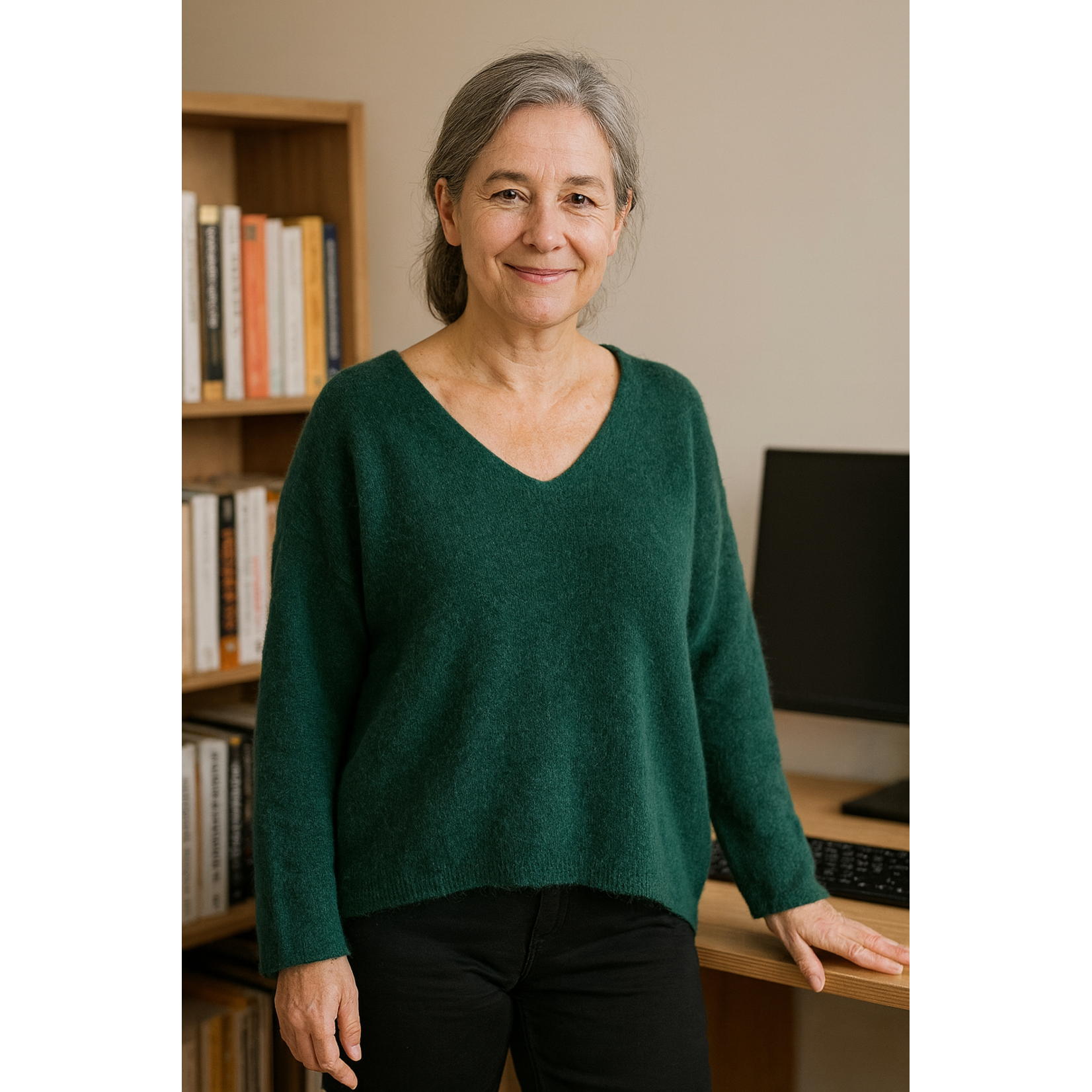 Kosto Fashion Trui in dat warm groen!