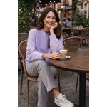 Kosto Fashion Lavendel kleurige pull - lichte mohair - Madame She She