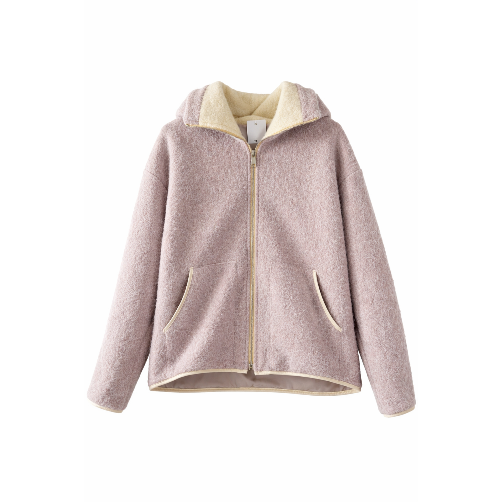 Kosto Fashion Leuk jasje, beige met geel