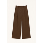Lumina Regular fit - broek - katoen - Lumina (chocolade bruin)