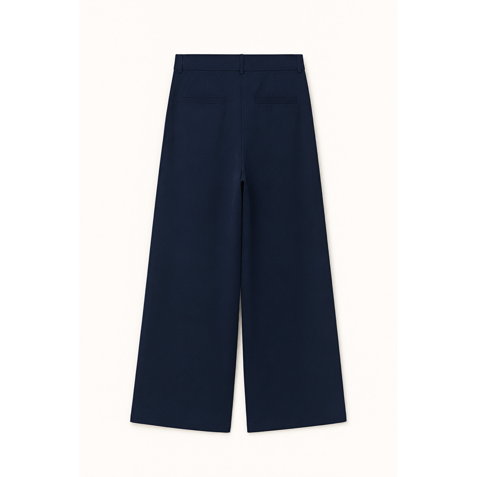 Lumina Leuke katoenen broek - regular fit - marine blauw
