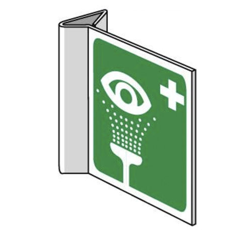 Pikt-o-Norm Oogdouche pictogram (haaks)