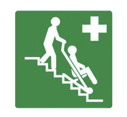 Pikt-o-Norm Evacuatiestoel pictogram
