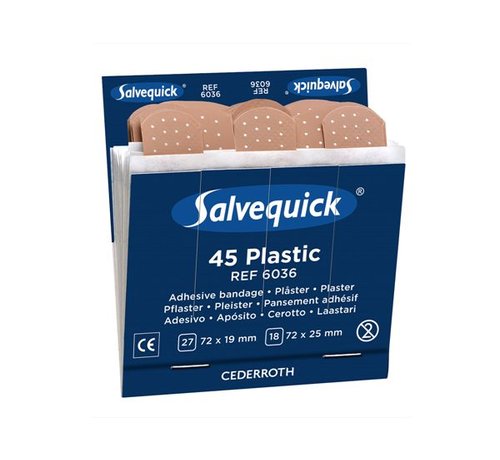 Salvequik Salvequick navulling plastic pleisters