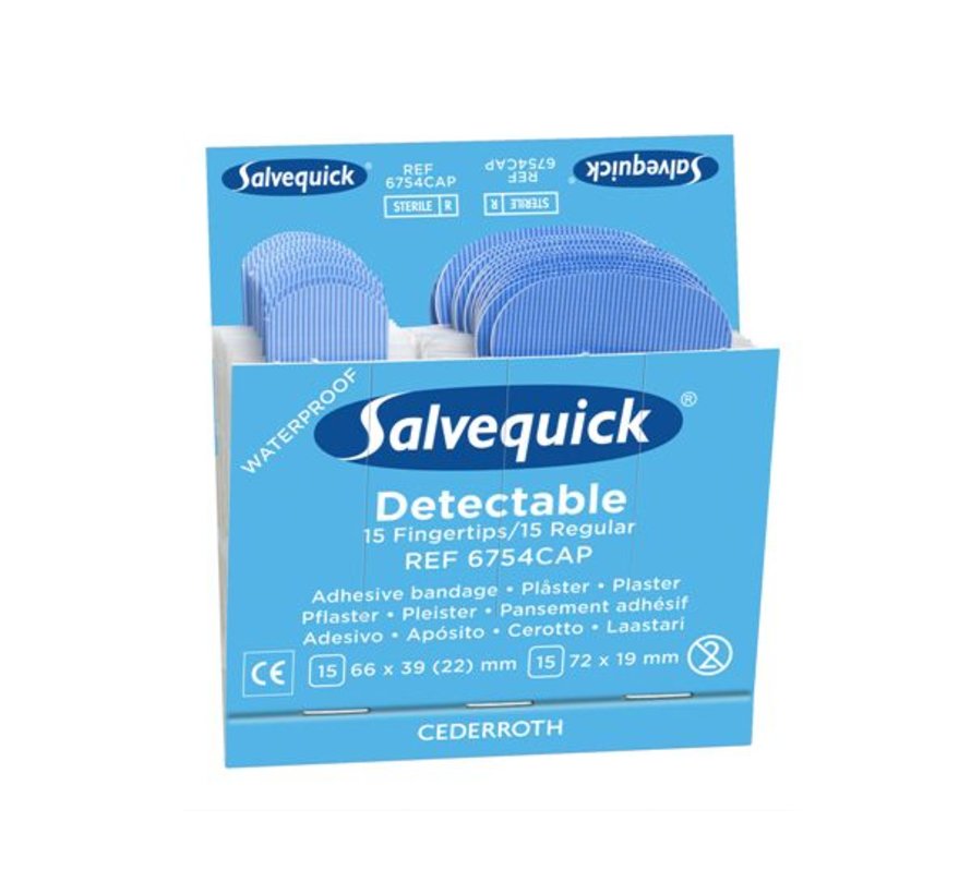 Salvequick navulling HACCP vingerpleisters