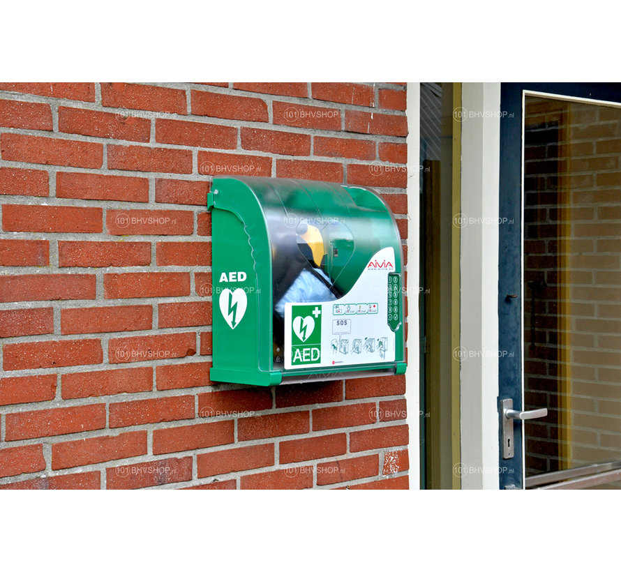 AIVIA 210 verwarmde AED buitenkast