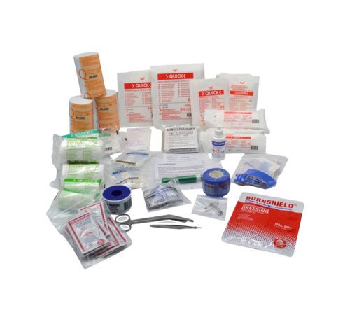 Inhoud verbandkoffer HACCP