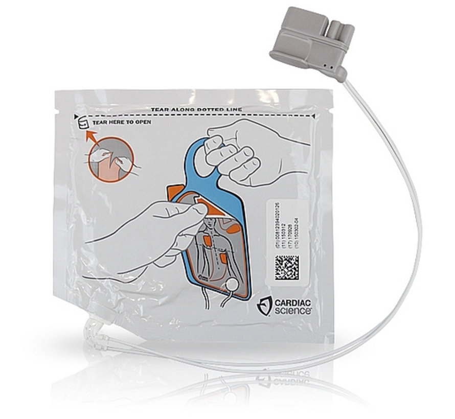 Cardiac Science Powerheart G5 AED elektroden volwassenen