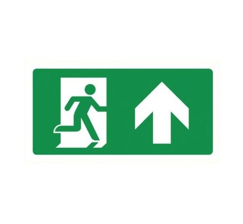 Pikt-o-Norm Nooduitgang rechts pictogram