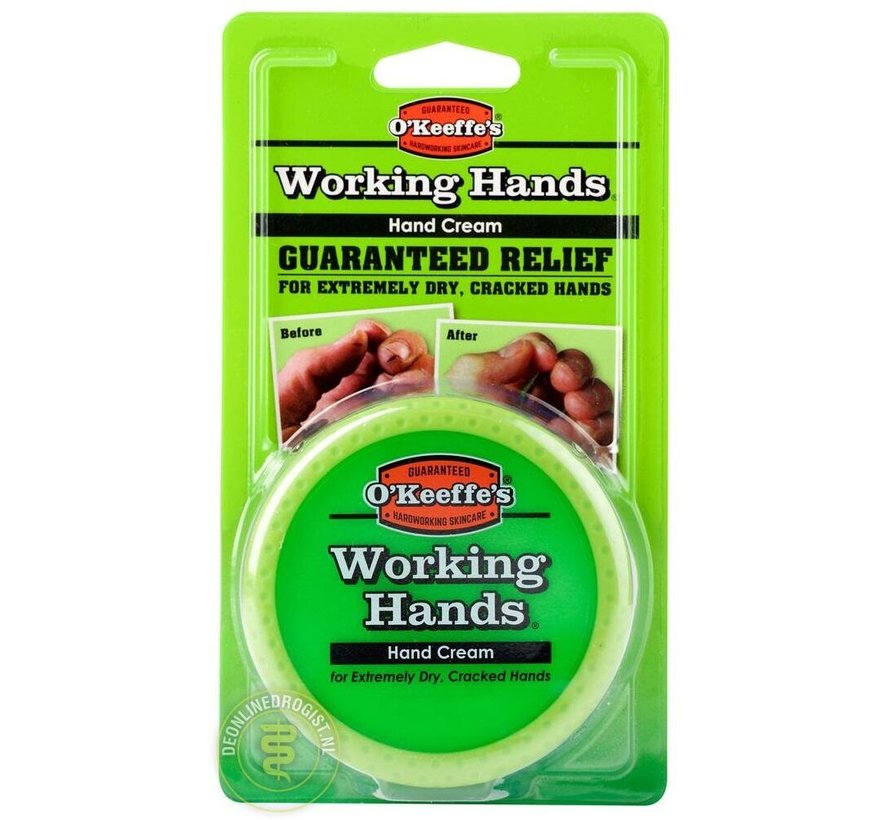 O'Keeffe's Working Hands Handcrème Pot 96 gram