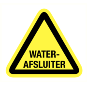 Pictogram waterafsluiter