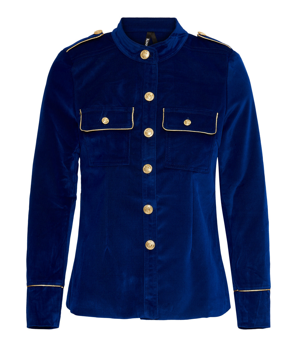 blauwe blazer