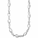 Aurora Patina Zilveren halsketting Infinity zirkonia 48 cm