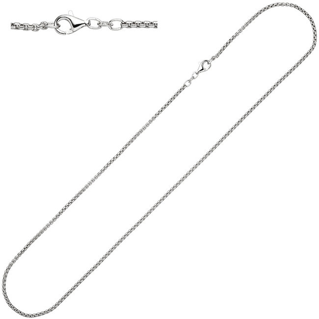 Venetian necklace sterling silver Ø 2,5 mm with a length of 90 cm