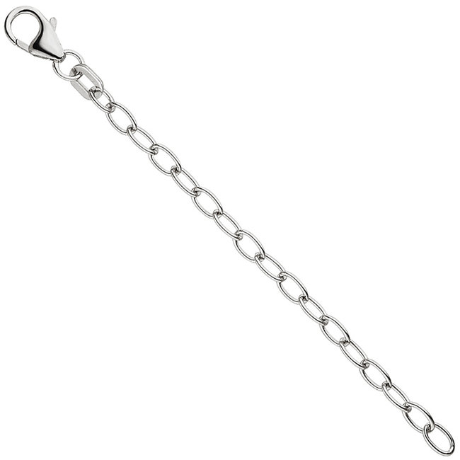 Silver extension chain 7 cm diameter 3 