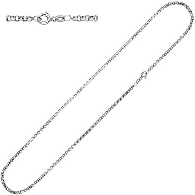Silver Necklace Length 70 Cm Diameter 2 5 Mm Aurora Patina Modern Jewellery