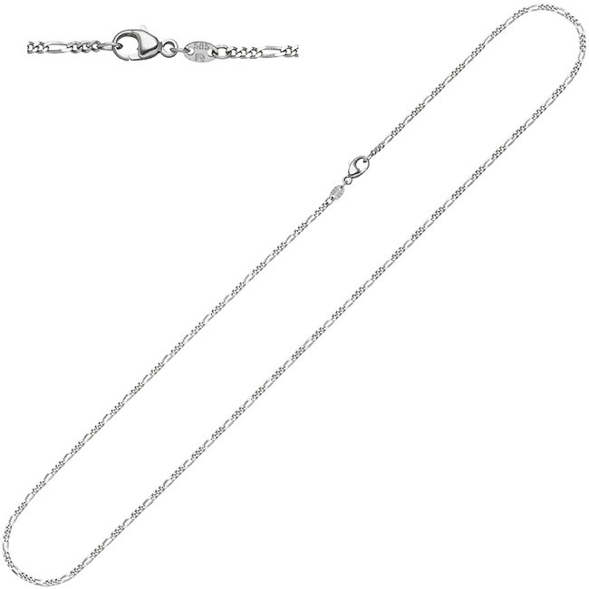 Gold 14 ct. (585) necklace Figaro 45 cm 