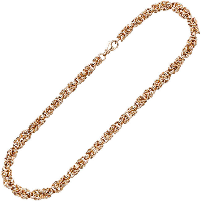 Byzantine King Necklace 925 Silver red 