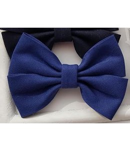 HELENA'S BOWTIQUE Cotton bow ROYAL BLUE