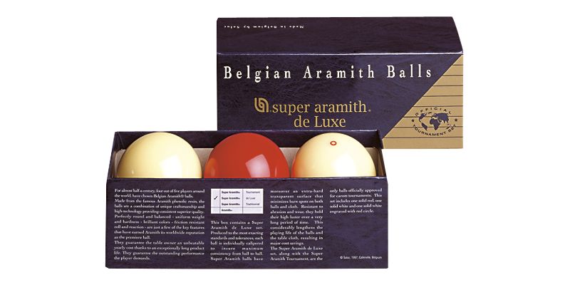 Billiards | Super Aramith Deluxe Set 61,5mm - Loontjens Billiards