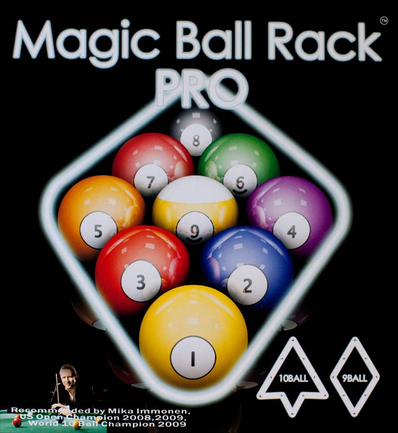 Triangle  Magic Ball Rack Pro 9-ball/10-ball - Loontjens Billiards