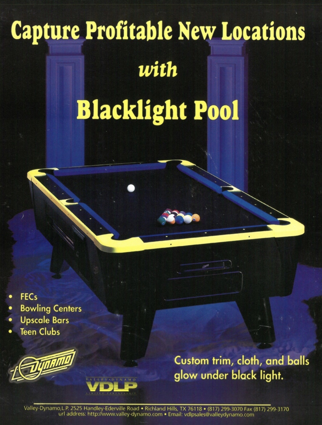 black valley pool table