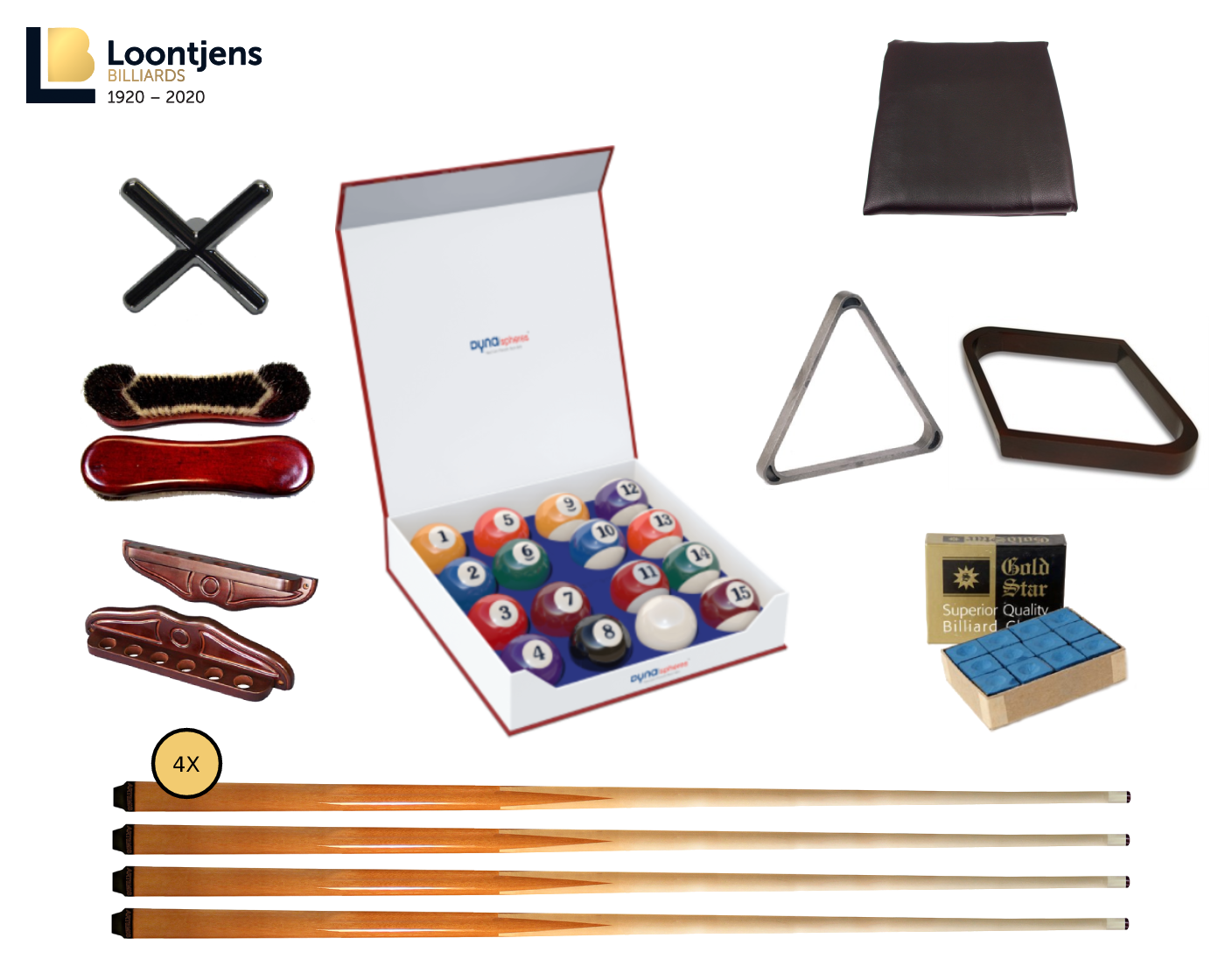 Standard Billard Accessoires-Set