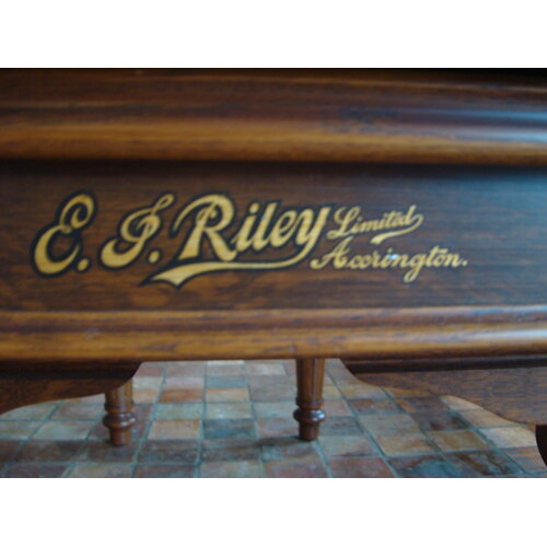 Riley Riley antieke dining met afdekplaat 5-foot