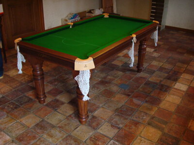 Riley Riley antieke dining met afdekplaat 5-foot