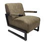 Fauteuil Morris olijfgroen microvezel