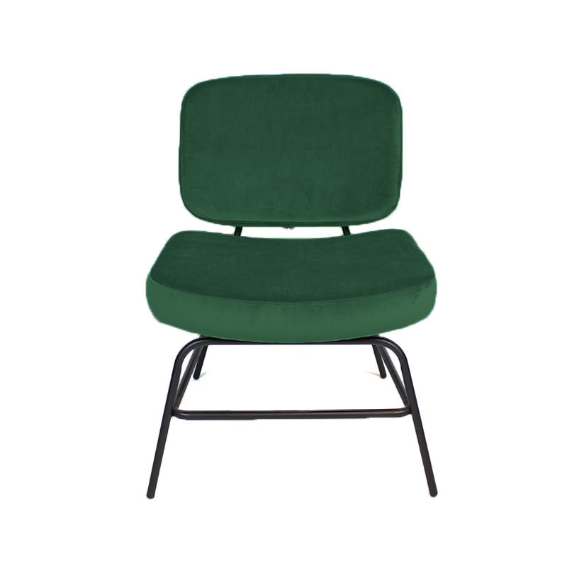 Fauteuil Eva groen velvet Voor horeca en bedrijven Labelwise