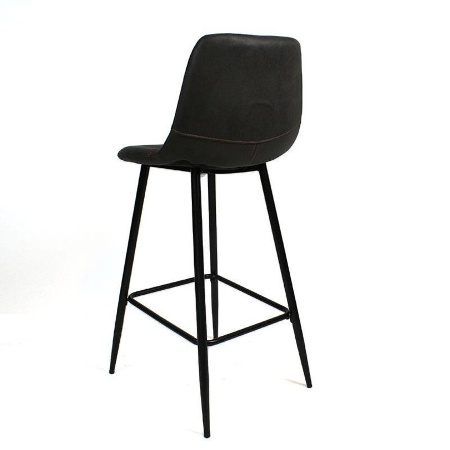 Horeca Barkruk Susan antraciet microvezel Uit eigen fabriek! Labelwise