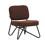 Fauteuil Julia bruin teddy