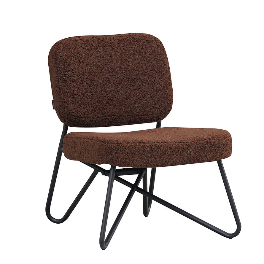 Fauteuil Julia bruin teddy