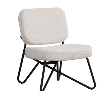 Bronx71 Fauteuil Julia wit teddy