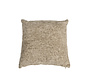 Kussen Feline taupe chenille stof 45 x 45 cm