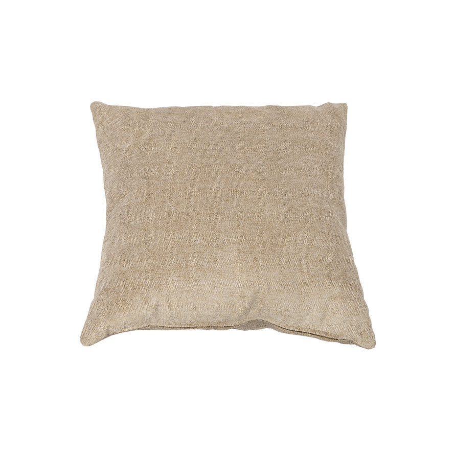 Kussen Myles taupe polyester 45 x 45 cm