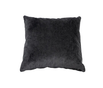 Bronx71 Kussen Myles zwart polyester 45 x 45 cm