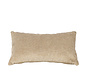 Kussen Myles taupe polyester 25 x 45 cm