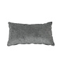 Kussen Myles antraciet polyester 25 x 45 cm