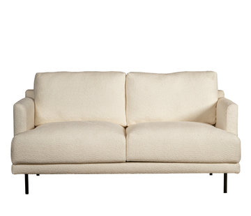 Bronx71 2,5-zits bank Denver wit Bouclé