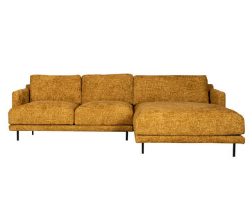 Bronx71 Hoekbank rechts Denver okergeel chenille