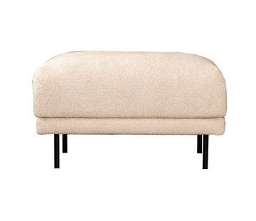 Bronx71 Hocker Denver beige bouclé