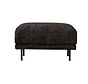 Hocker Denver zwart chenille