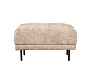 Hocker Denver taupe chenille